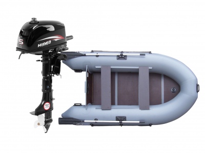 Комплект лодка ПВХ Дека-300Э с мотором Hidea HD5FHS