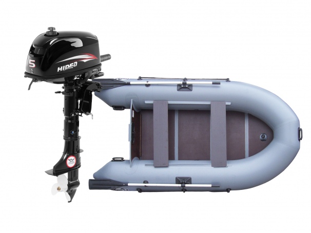 Комплект лодка ПВХ Дека-300Э с мотором Hidea HD5FHS