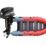 Комплект лодка ПВХ Дека-450 с мотором Hidea HD30FHS