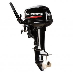 Лодочный мотор Gladiator G9,9FHS  двухтактный 9,9 л.с.