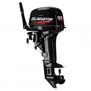 Лодочный мотор Gladiator G9,9PRO FHS двухтактный 9,9 л.с.