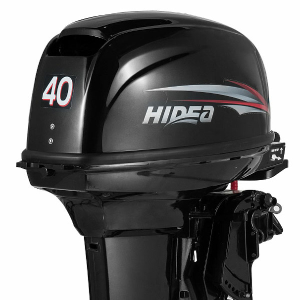 Лодочный мотор Hidea HD40FFES-T 2-х такт. 40 л.с. (гидроподъем)