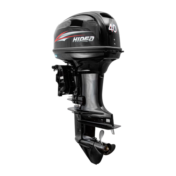 Лодочный мотор Hidea HD40FFES-T 2-х такт. 40 л.с. (гидроподъем)
