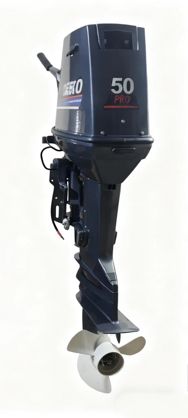 Лодочный мотор Sea-pro Т50PRO BWL-PT 2-тактный 50 л.с. (электростартер, гидроподъем)